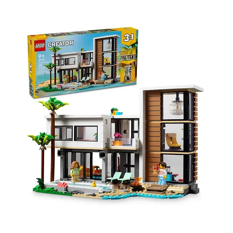 LEGO Creator Modern House – 939 Pieces