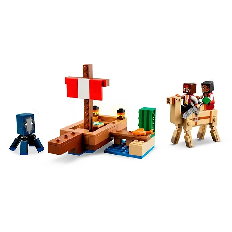 LEGO MineCraft The Pirate Ship Voyage Toy Boat 166 Pieces