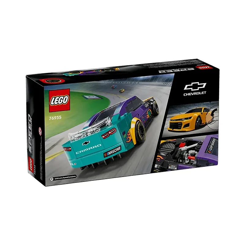 LEGO Speed Champions NASCAR Next Gen Chevrolet Camaro ZL1 – 328 Pieces