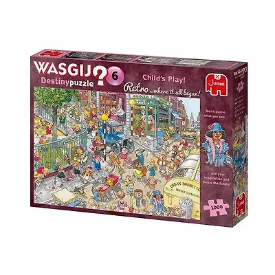 Jumbo Wasgij Retro Destiny Childs Play Puzzles 1000 Pieces
