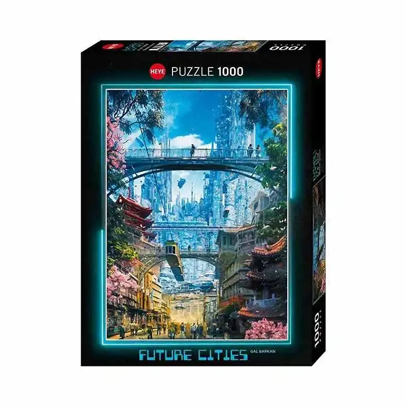 Heye Market District Jigsaw Puzzle 1000 Pieces