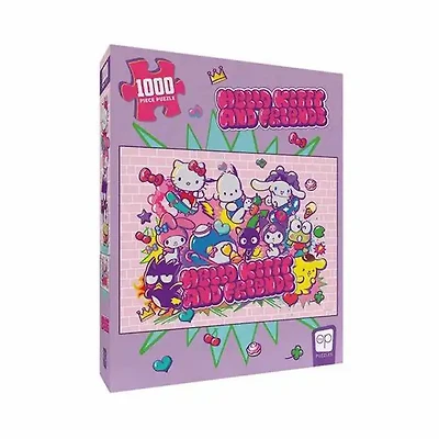 USAOPOLY Hello Kitty And Friends Tokyo Skate Puzzle 1000 Pieces