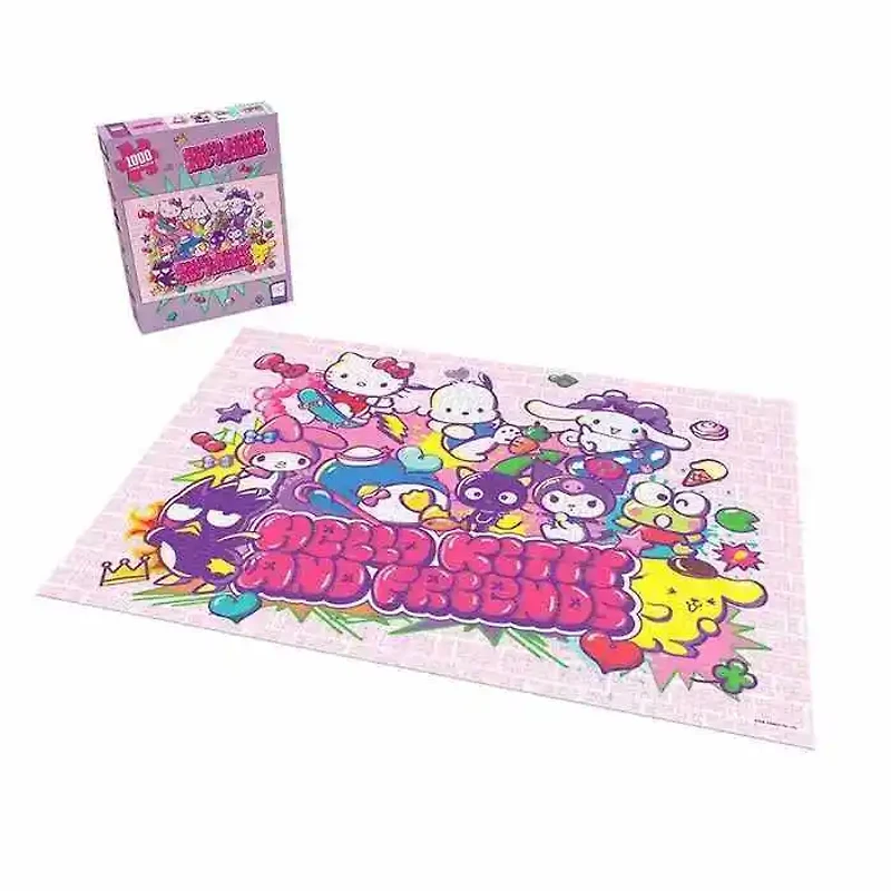 USAOPOLY Hello Kitty And Friends Tokyo Skate Puzzle 1000 Pieces