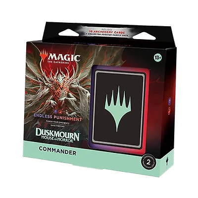 Magic The Gathering Duskmourn House of Horror Commander – Endless Punishment