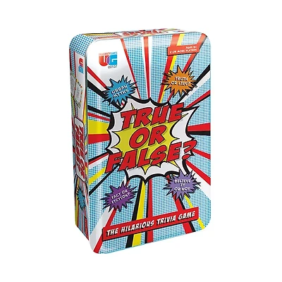 True or False Tin Game