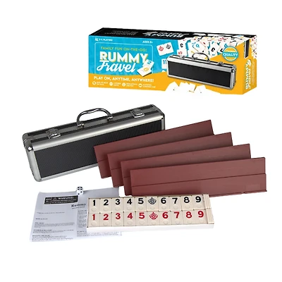 Tradeopia Rummy Travel with Aluminium Case