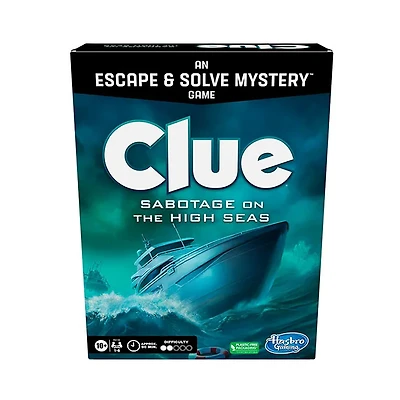 Clue Sabotage On The High Seas An Escape & Solve Mystery Game