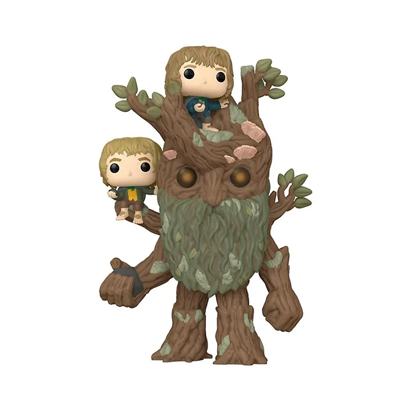 Funko Pop! Movies Lord of The Rings Treebeard With Merry & Pippin