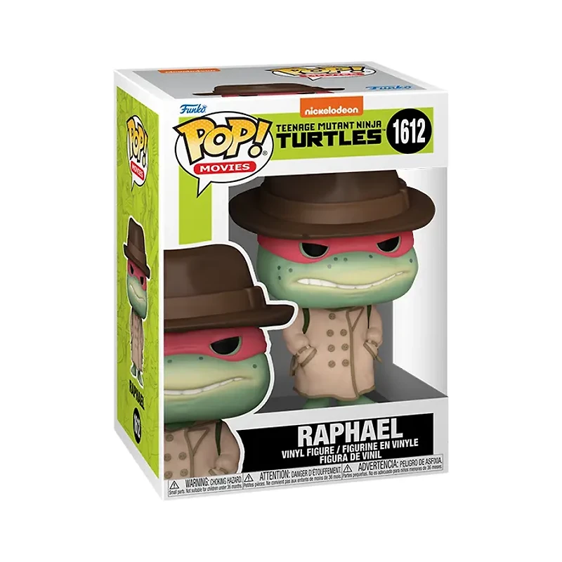 Funko Pop! Movies Teenage Mutant Ninja Turtles Raphael in Trench Coat