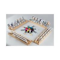 Tradeopia Mexican Train Dominoes Set Double 12 With 91 Tiles