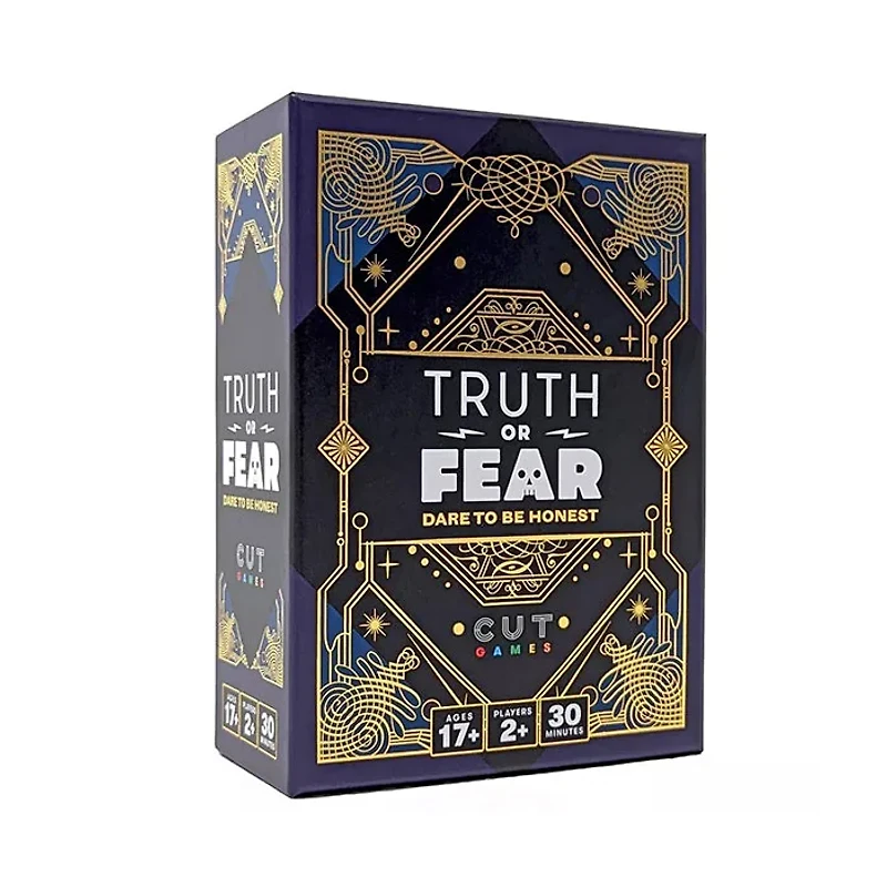 Hasbro Truth Or Fear Dare To Be Honest Card Game