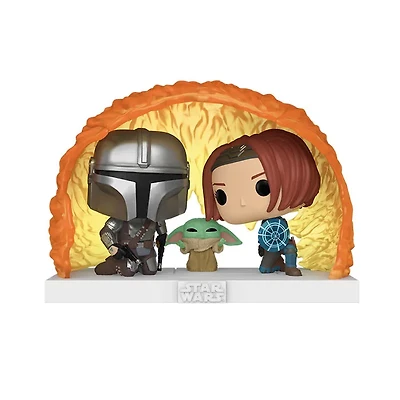 Funko Pop! Star wars Moments The Mandalorian Grogu Force Barrier