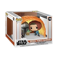 Funko Pop! Star wars Moments The Mandalorian Grogu Force Barrier