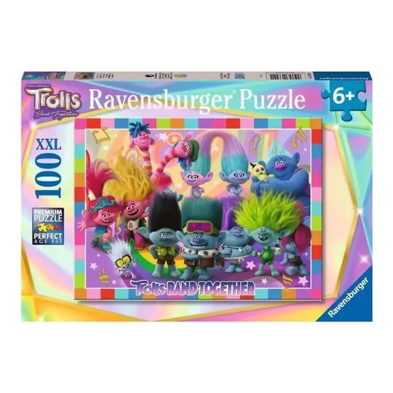 Ravensburger Trolls Band 3 Movies 100 Piece Jigsaw Puzzle