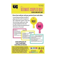 University Games Ultimate Couples Quiz Game