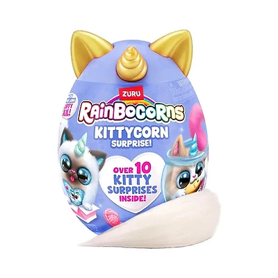 ZURU 5 Surprise Rainbocorns Kittycorn Plush Series 9