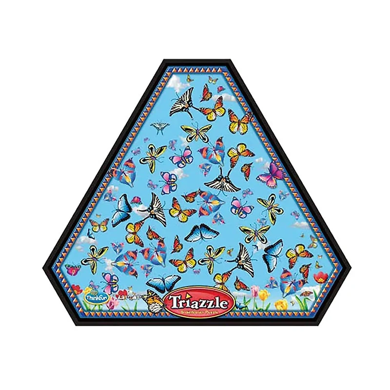 ThinkFun Triazzles Butterflies Brain Puzzle
