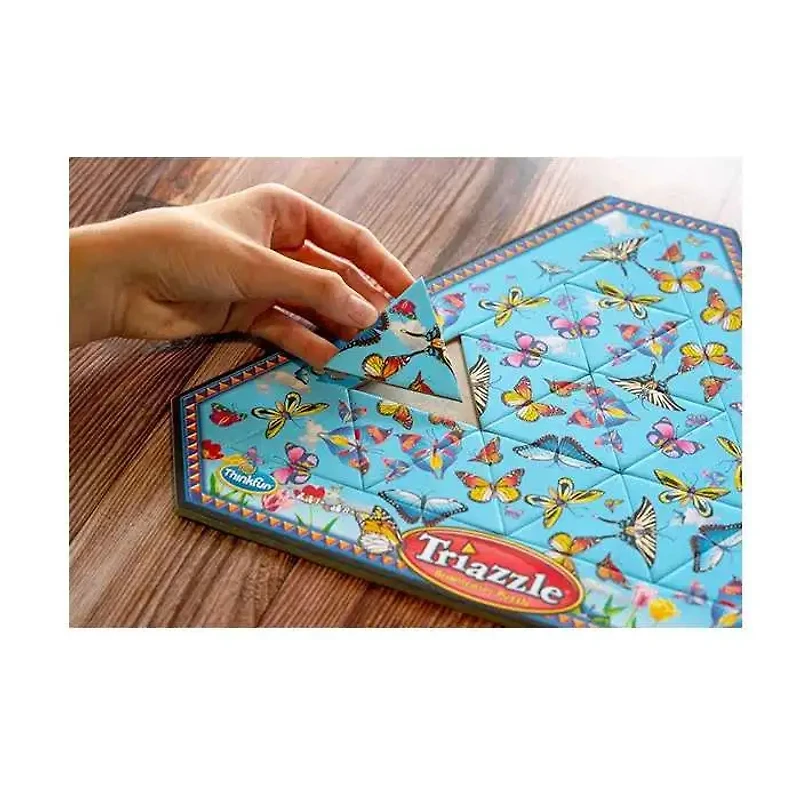 ThinkFun Triazzles Butterflies Brain Puzzle