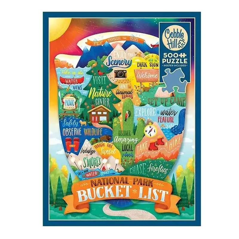 Cobble Hill National Park Bucket List Puzzle 500 Pieces