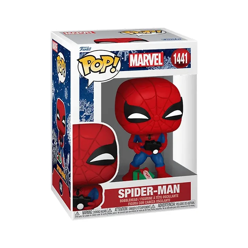 Funko Pop! Marvel Spider Man with Gift