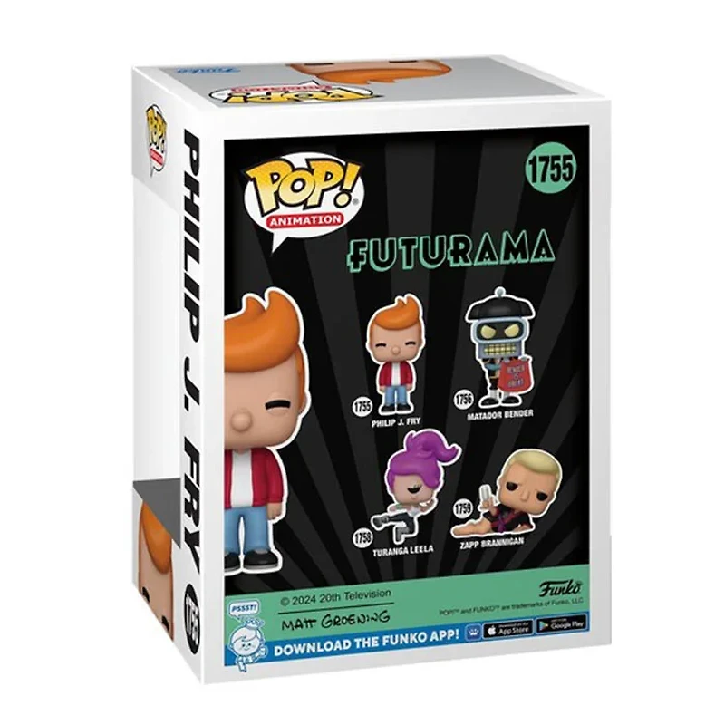 Funko Pop! Animation Futurama Philip J Fry