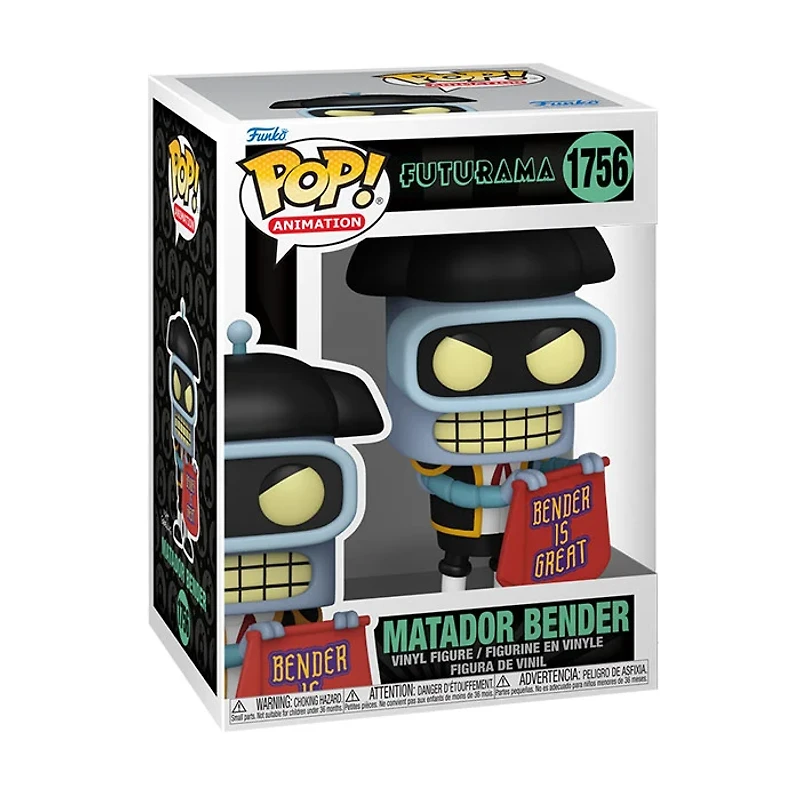 Funko Pop! Animation Futurama Matador Bender