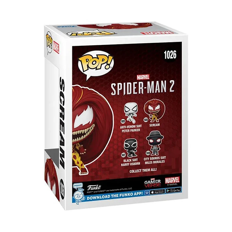 Funko Pop! Marvel Spider Man 2 Scream Mary Jane