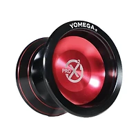 Yomega Pro x2 Pro Level Aluminum Yoyo Black and Red