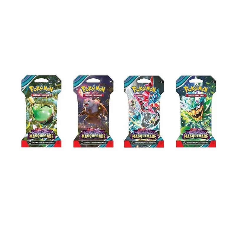 Pokemon TCG Scarlet And Violet Twilight Masquerade Blister 12 Pack