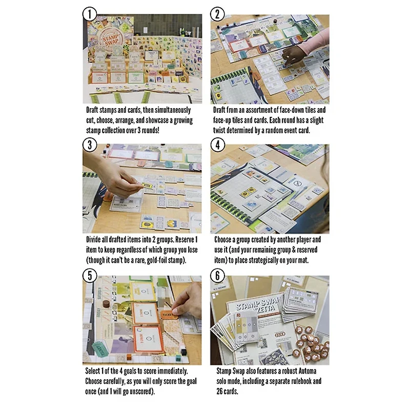 Stamp Swap Board Game