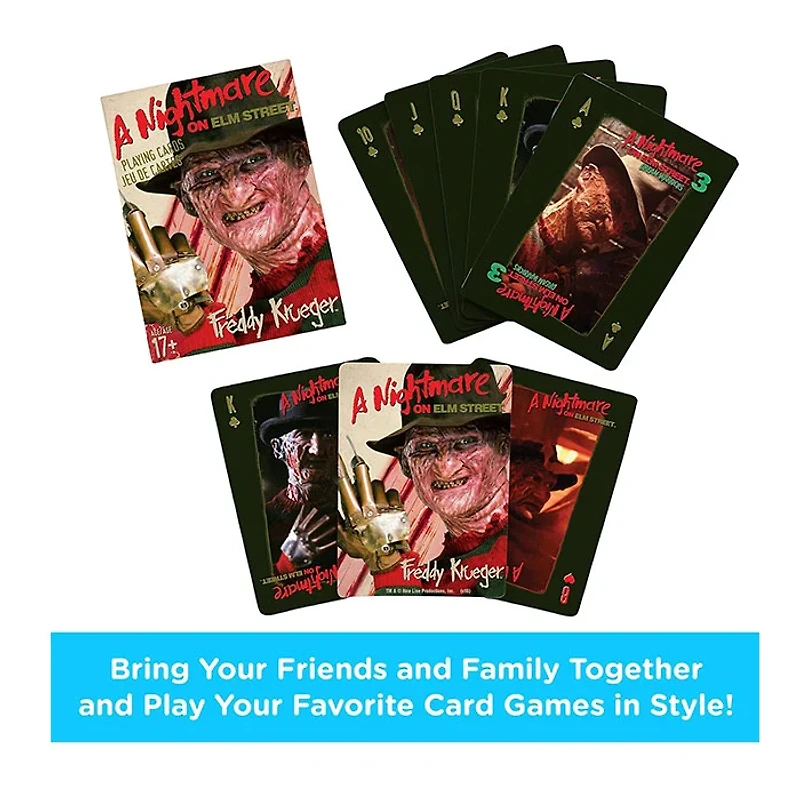 Nightmare On Elm Street Playing Cards