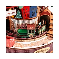 Robotime 3D Wooden Puzzle DIY Christmas Melody Tree Music Dreamer