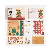 Robotime 3D Wooden Puzzle DIY Christmas Melody Tree Music Dreamer