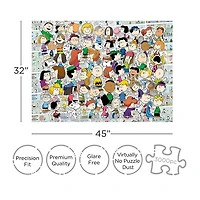 Peanuts Cast Jigsaw Puzzle 3000 Pieces