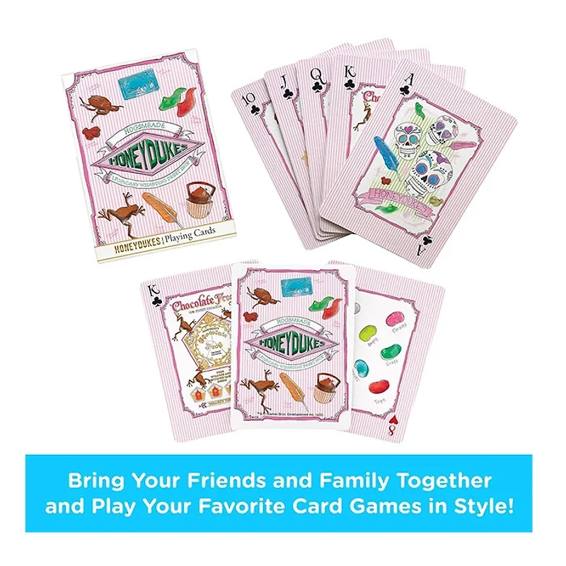 Harry Potter Hogsmeade Honey Dukes Playing Cards