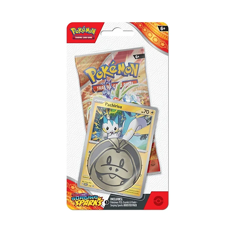 Pokemon TCG Scarlet And Violet Surging Sparks Checklane Blister