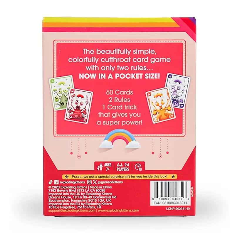 Exploding Kittens Mantis Grab And Game