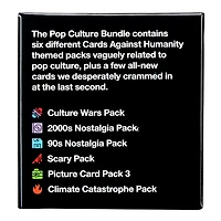 Cards Against Humanity Pop Culture Bundle Card Game
