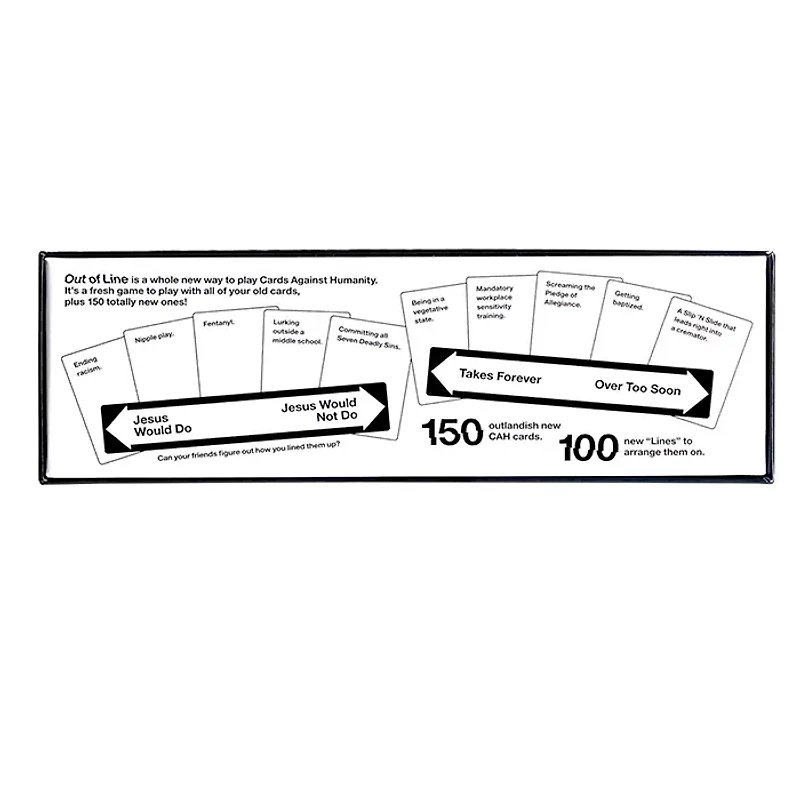 Cards Against Humanity Out Of Line Card Game