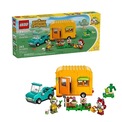 LEGO Animal Crossing Leif’s Caravan And Garden Shop 263 Pieces