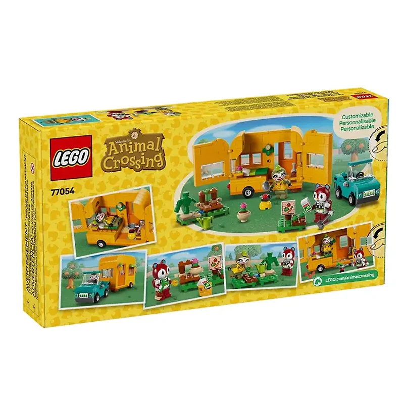 LEGO Animal Crossing Leif’s Caravan And Garden Shop 263 Pieces