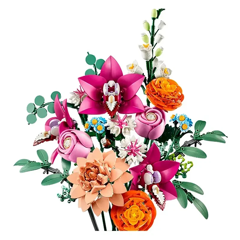 LEGO Botanicals Pretty Pink Flower Bouquet 749 Pieces