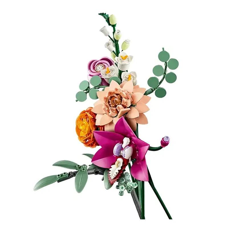 LEGO Botanicals Pretty Pink Flower Bouquet 749 Pieces
