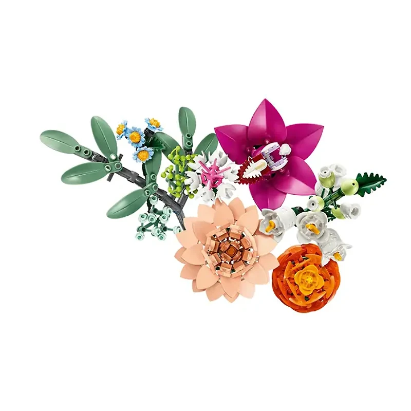 LEGO Botanicals Pretty Pink Flower Bouquet 749 Pieces