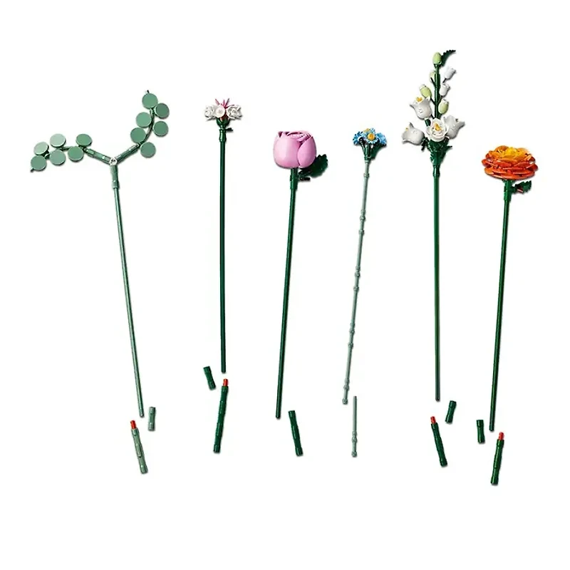LEGO Botanicals Pretty Pink Flower Bouquet 749 Pieces
