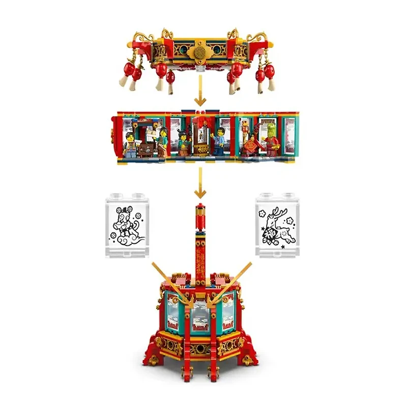 LEGO Spring Festival Trotting Lantern 1295 Pieces