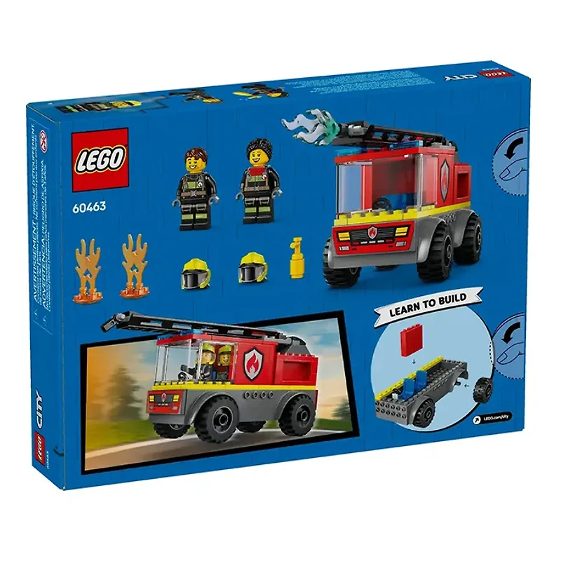 LEGO City Fire Ladder Truck 82 Pieces