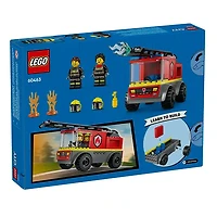 LEGO City Fire Ladder Truck 82 Pieces