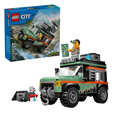 LEGO City Off Road 4×4 Mountain Truck 221 Pieces