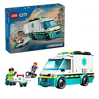 LEGO City Emergency Ambulance 184 Pieces